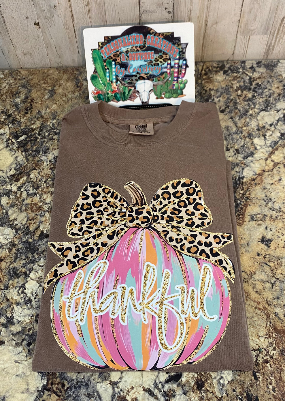 Thankful Pumpkin Tee