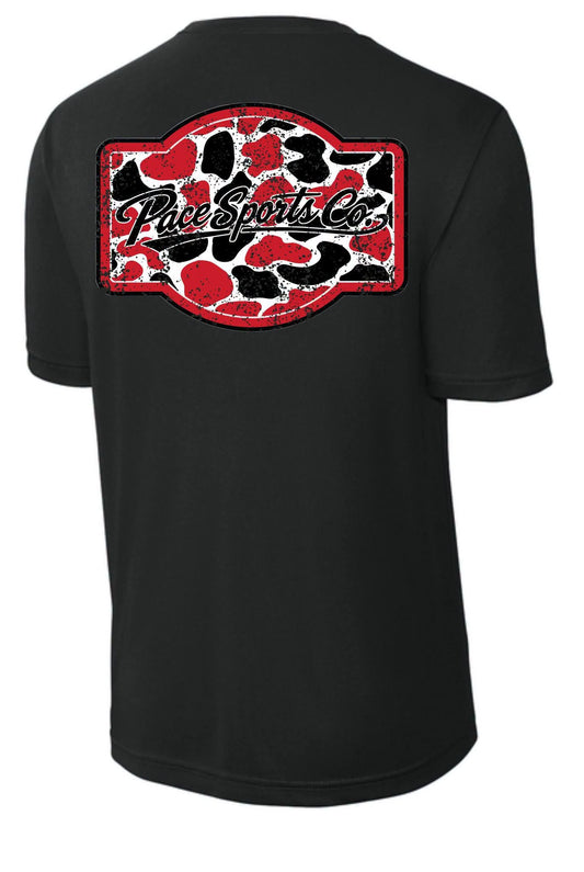 Black & Red Camo