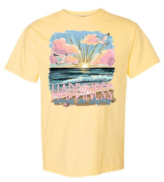 Happiness comes in waves