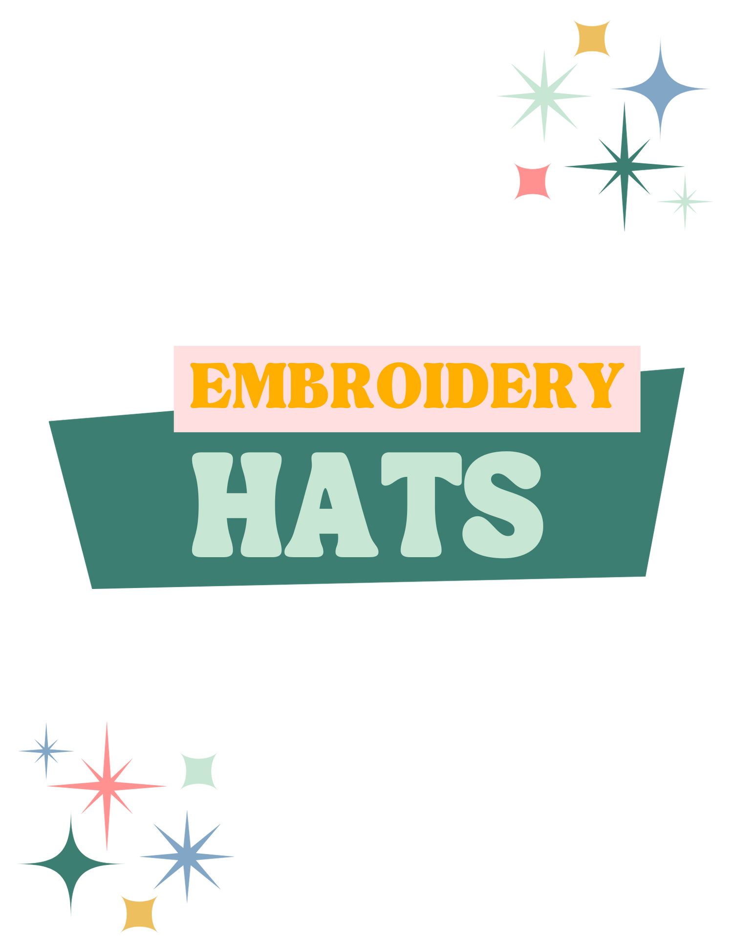 Embroidery Hats