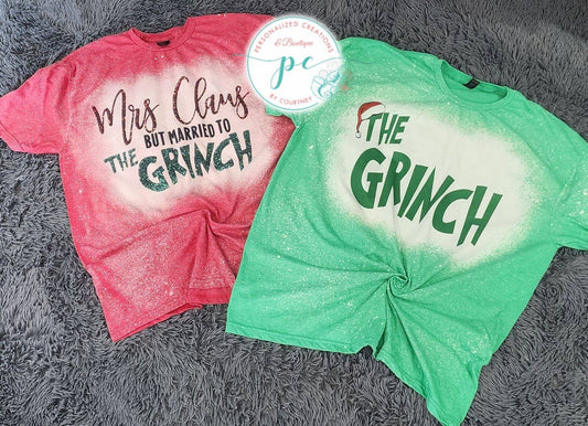 Mrs. Claus & Mr. Grinch