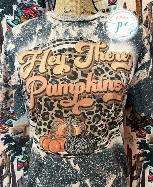 Hey There Pumpkin (Scrunch Bleached)