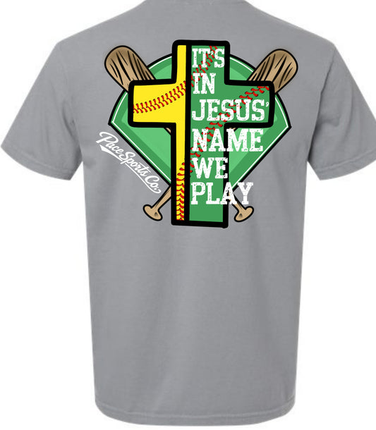 In Jesus name we play ⚾️🥎