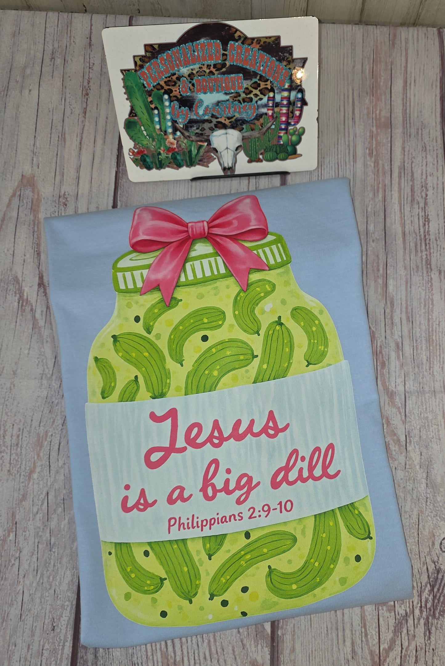 Jesus is a big dill