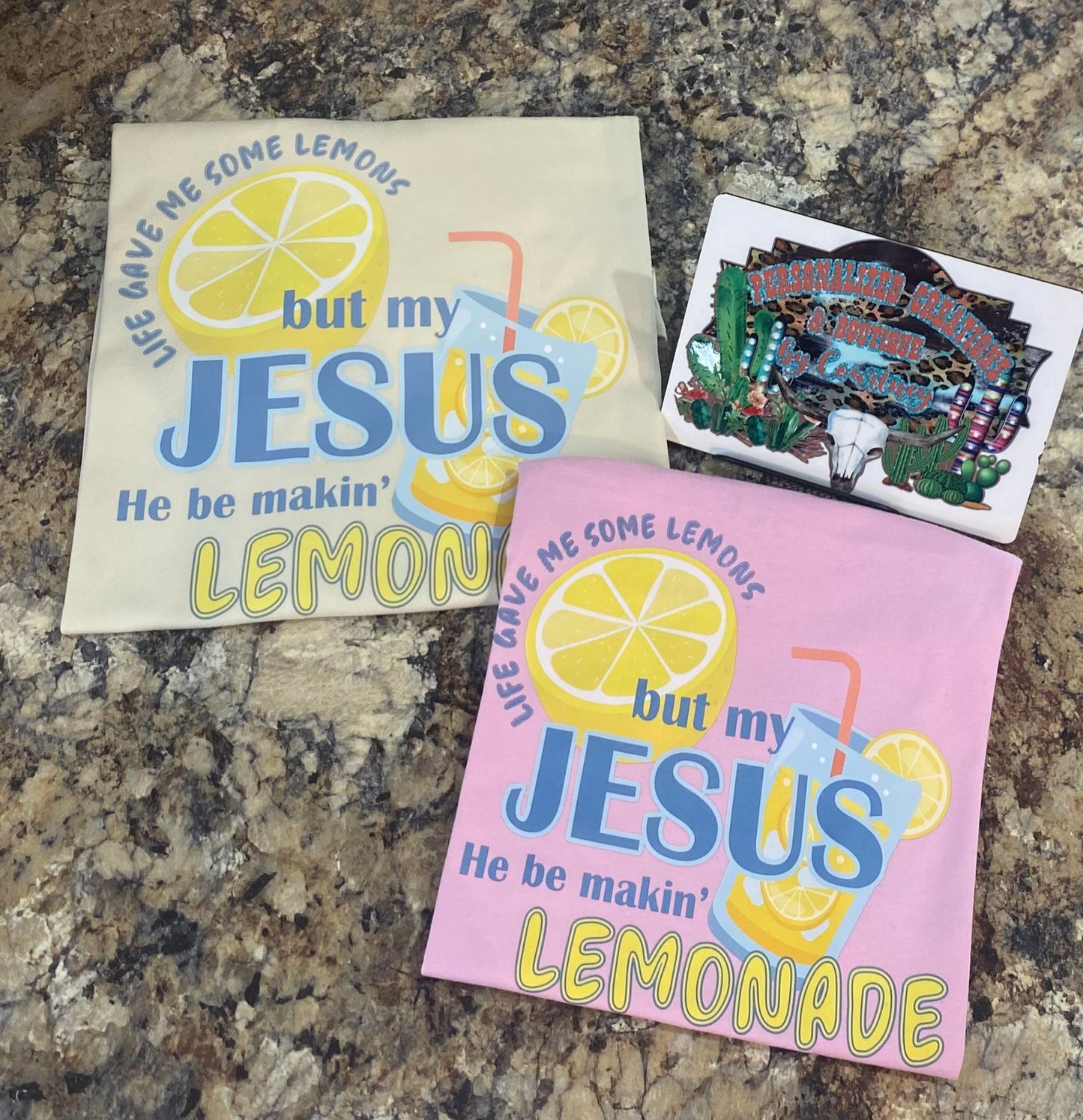 Jesus be making lemonade